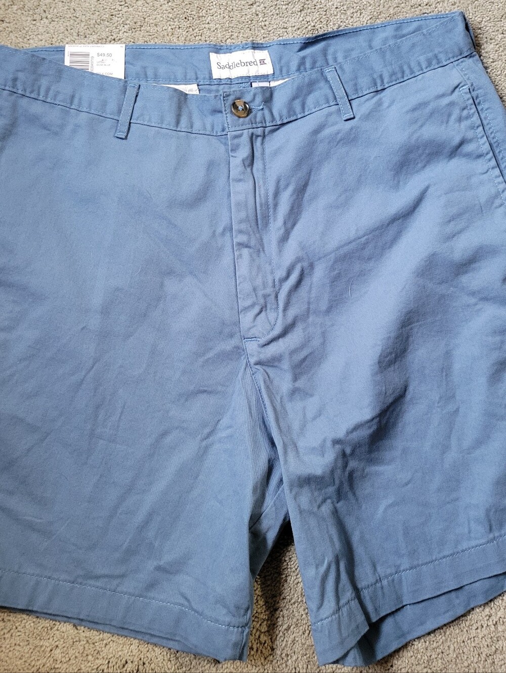 NWT MEN'S SADDLEBRED SHORTS SZ 36
